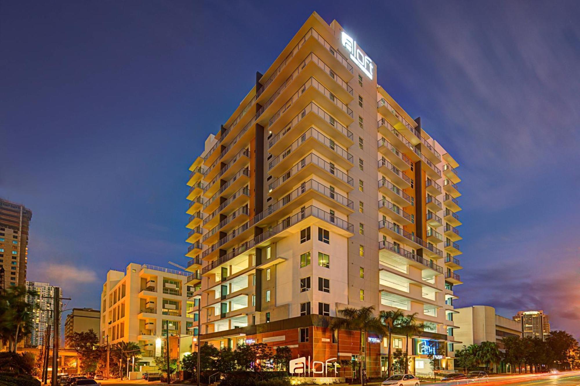 Aloft Miami Brickell Hotel Exterior foto