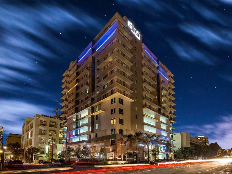 Aloft Miami Brickell Hotel Exterior foto
