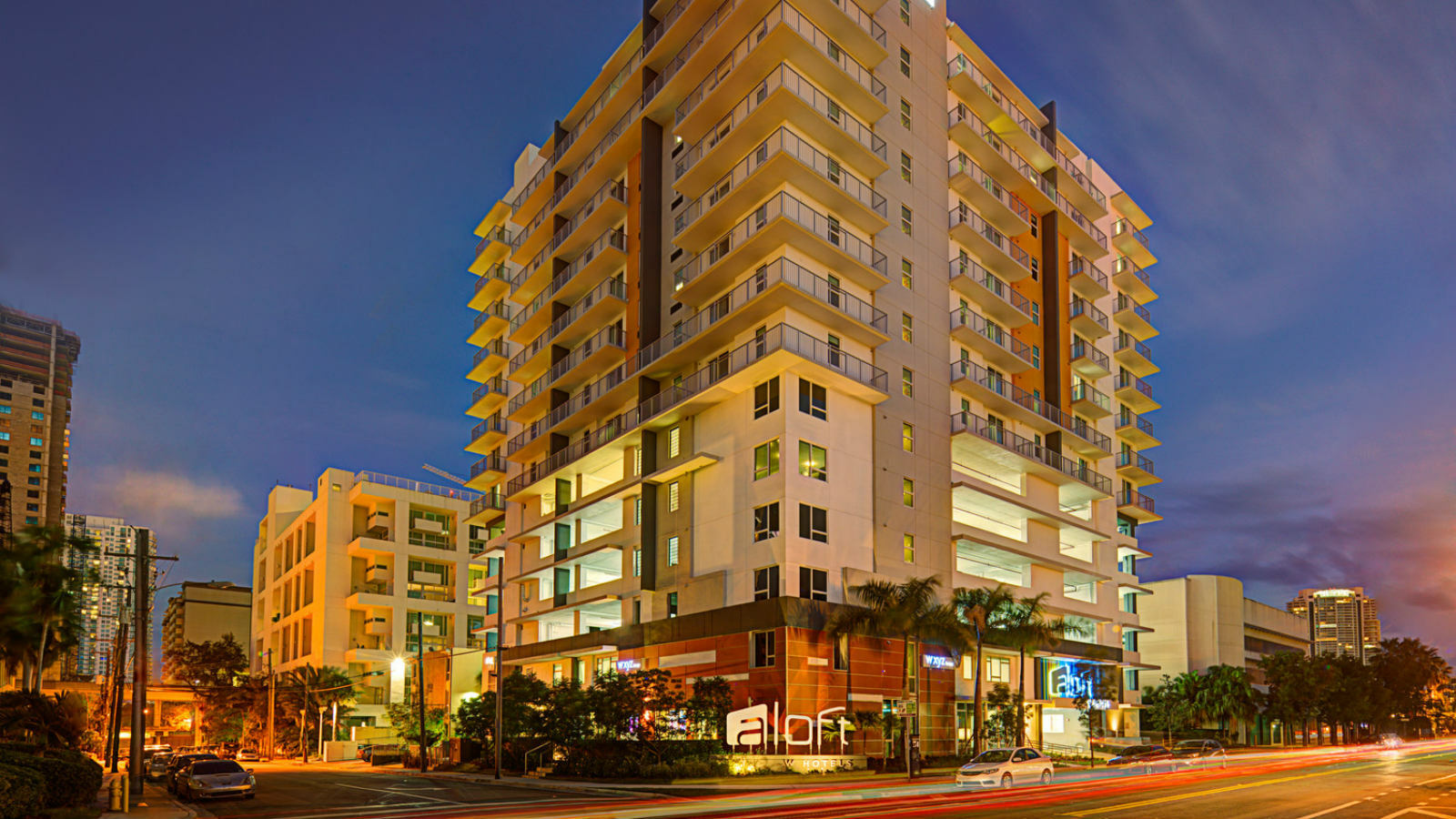 Aloft Miami Brickell Hotel Exterior foto